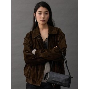 VAN SUEDE JUMPER - KHAKI BROWN