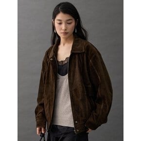 VAN SUEDE JUMPER - KHAKI BROWN