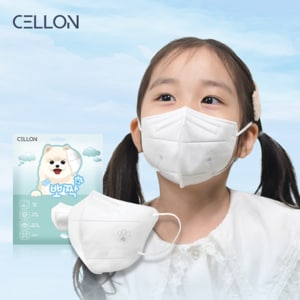 셀온테라피 KC인증 뽀짝 어린이 새부리형 2D마스크 소형 1매