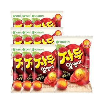  오리온 마이구미 자두알맹이 67g x 10개