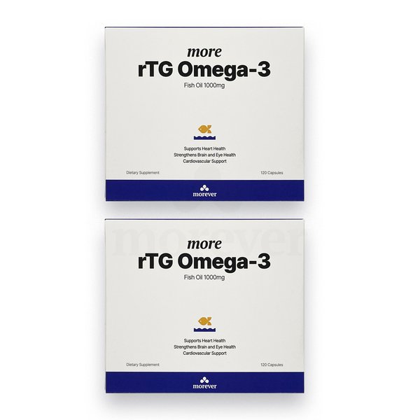 모에버 모어 알티지 오메가3 120캡슐 2개