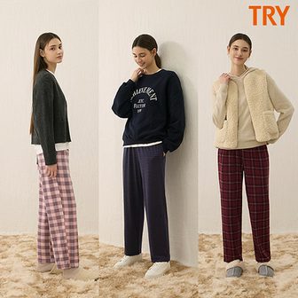  트라이 피치기모 팬츠 3종(여성)