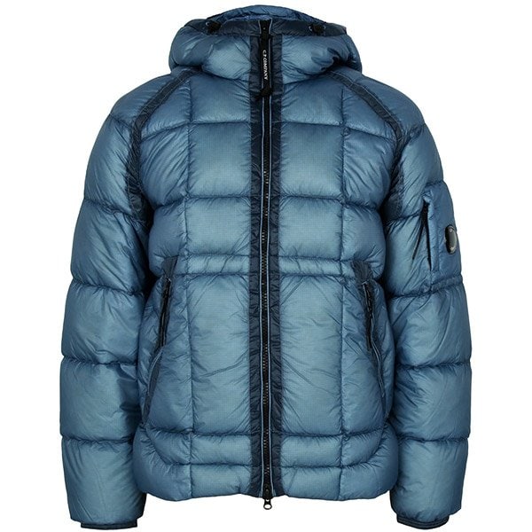 [부산점] 씨피컴퍼니 25FW 에게안블루 DD 쉘 후드 덕 다운 자켓 19CMOW702A 110416A 815