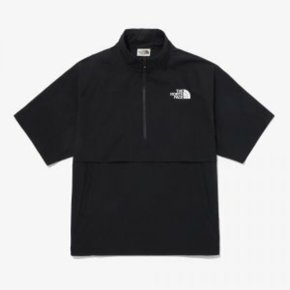 [국내정식매장] 노스페이스 티셔츠 The North Face ICE RUN HALF ZIP S/S TEE - BLACK 집티