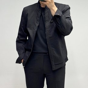 25S/S 간절기 경량 블랙 바람막이 점퍼 BKWSZ1UA12