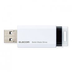 ELECOM SSD 1TB USB3.2(Gen2) ESD-EPK1000GWH 외장 PS5PS4(메이커 동작 확인 완료) 노크식