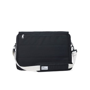 Logo Messenger  Bag _ Black&white