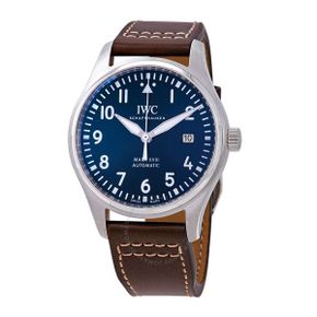 IWC 파일럿 마크 XVIII 18 어린왕자 Petit Prince 오토매틱 블루다이얼 청판 남성 시계 IW3270