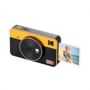 Kodak KODAK Mini Shot 2 Retro 4PASS 2-in-1 & 인스턴트 카메라 포토 프린터(5,3x8,6cm)+8장