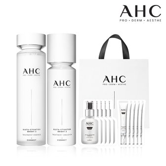 AHC [정상가 69,000원]프로샷 글루타 브라이트 에멀젼 +에센스 l+아이크림1mlx5매+세럼1mlx5매