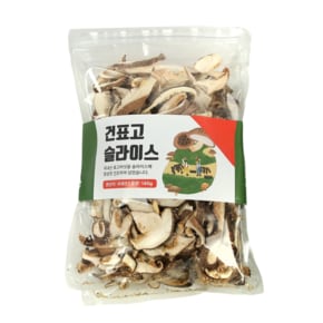 건표고 슬라이스 140g (70g*2) 봉