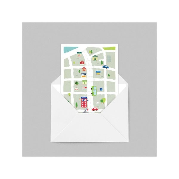 시그니처 엽서_서래마을 지도