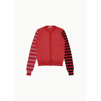 샵아모멘토 몰리고다드 24PF MOLLY GODDARD WANDA CARDIGAN IN RED