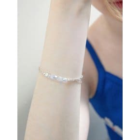 Vicky DB Swarovski crystal 925 Silver Bracelet