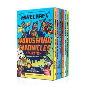 (영어원서) Minecraft Woodsword Chronicles 6 Book Slipcase (Paperback, 6종, 영국판)(CD없음)