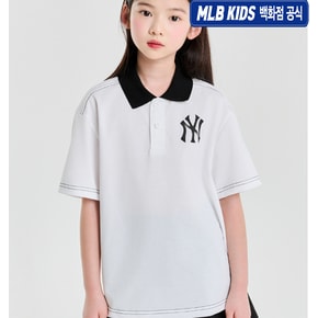 (백화점공식) 25SS 스트릿 로고 카라티 7APQV0353-50WHS