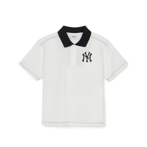(백화점공식) 25SS 스트릿 로고 카라티 7APQV0353-50WHS
