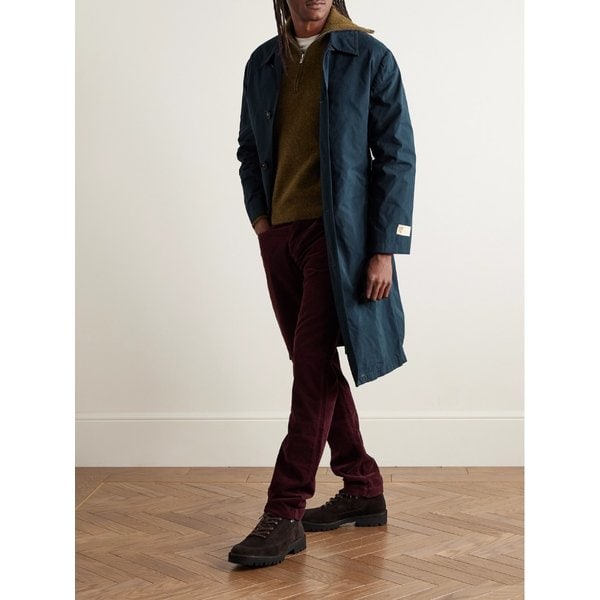 무스탕 우븐 트렌치 코트 46376663162896359