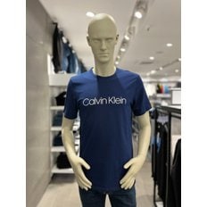 [여주점] CKU 남성  로고 크루넥 반팔 티셔츠(NP2240O-DYC)