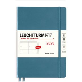 독일 불렛저널 로이텀 2024 다이어리 LEUCHTTURM1917 365948 Weekly Planner Medium A5 2023 12