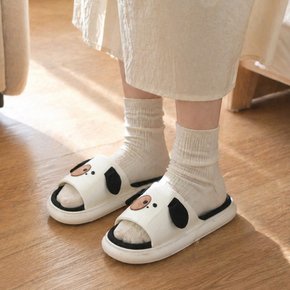 층간소음 푹신한 바둑이 실내화 홈슬리퍼 저소음 임산부 신발 2size