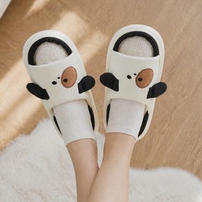 층간소음 푹신한 바둑이 실내화 홈슬리퍼 저소음 임산부 신발 2size