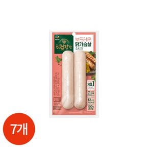 CJ 더건강한 닭가슴살 소시지 120g x 7개