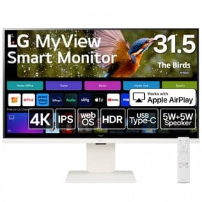 LG  32SR83U-WLG MyView Smart Monitor  4K webOS 23  IPSDCI-P3 95%   5W+5W  AirPlay2 스마트