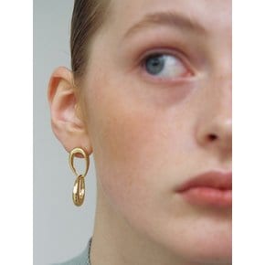 Two Oval Earrings