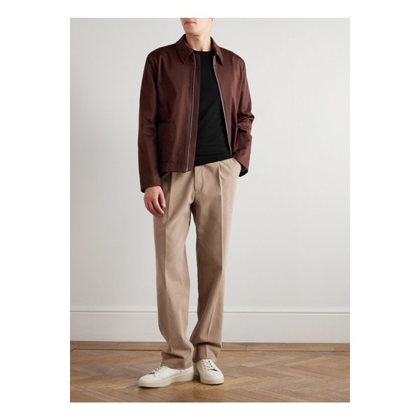 로고 자수 메리노 울 스웨터 46376663162881149