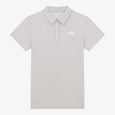 노스페이스 [노스페이스 공식] NT7PR32C 여성 아이스그린 반팔 폴로_ICE GRAY