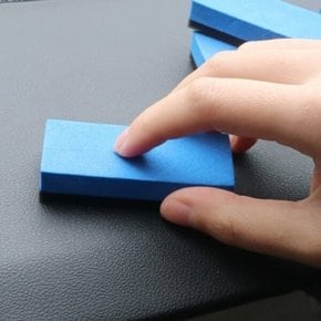 ( )코팅스펀지 코팅블럭 세차용 도포 왁스스폰지