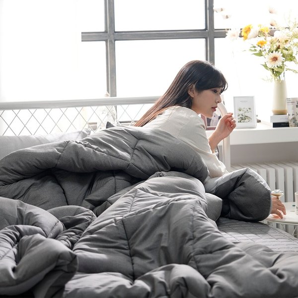 아밍 로빈 세미 마이크로 차렵이불 S