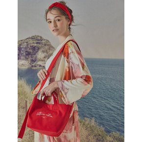 POST Canvas 2way Bag (M) Red