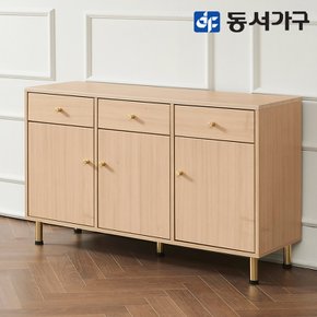 이즈 밀크 1150 수납형 거실장 ISY012