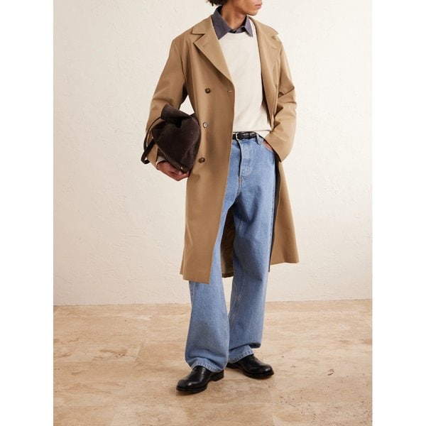 더블브레스트 트윌 트렌치 코트 46376663163028111