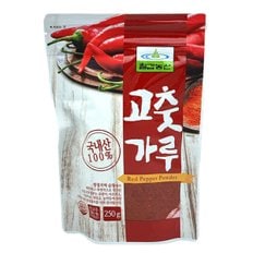 칠갑농산 고춧가루 250g 100% 국산 고추 1개