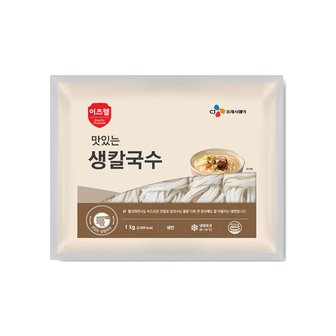  CJ 이츠웰 맛있는 생칼국수 1kg x 1개