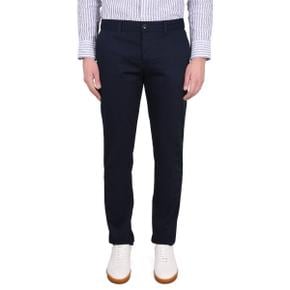 Mens Pants SLIM FIT PANTS BLUE HTR619_CO0020491