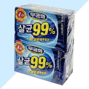 무궁화 살균 99% 세탁비누 230g 4개입 -O