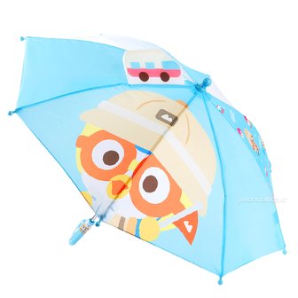 꼬마스타 뽀로로 캠핑 입체 40 수동 안전우산