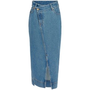 Womens Skirt 243DE046 1513 33C BLUE