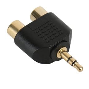 NETmate 3.5M/2RCA(F) Y형 젠더 NM-JR16