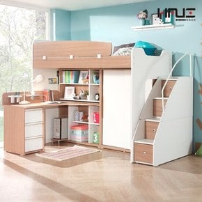 버터 벙커침대 수납계단형 G세트 MD5281 (수도권무배)