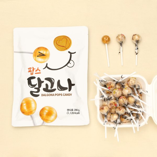 달고나 팝스 막대사탕 280g (26~28개입) - SSG.COM