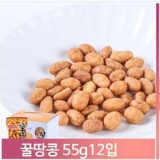 달콤한 꿀땅콩 55g x 12 대용량 아이들 간식 맥주안주