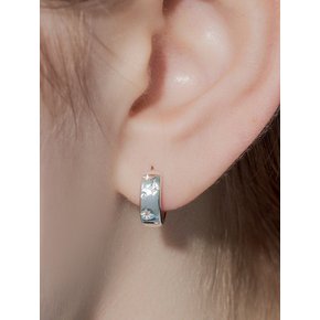 snowy cubic earring