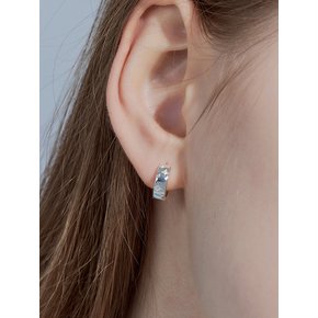 snowy cubic earring