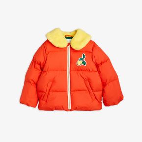 미니로디니 Lemons Faux Fur 푸퍼 패딩 Red 7452351