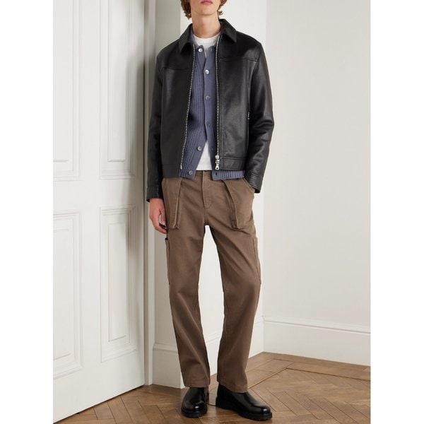 미스터 피 에드워드 스트레이트 코튼 트윌 카고 팬츠 46376663162924118